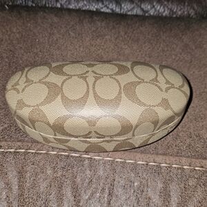 Coach Brown Glasses Case